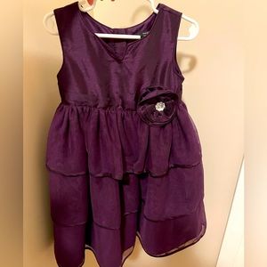 Girls 4t Purple Tahari Dress